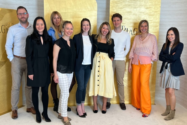 A photo of group of people at an event