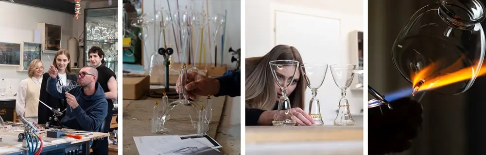 Behind the scenes craftsmanship footage