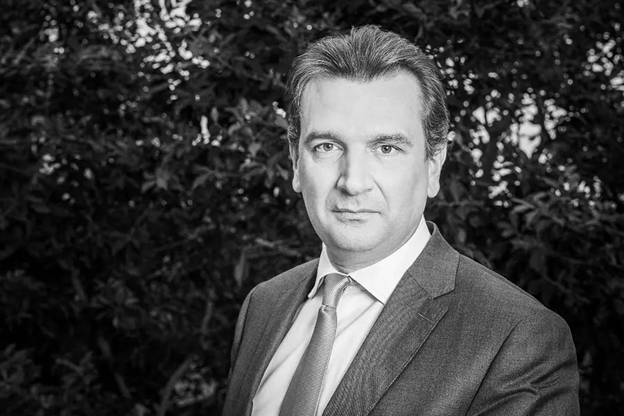 Picture of Emmanuel Perrin in black and white