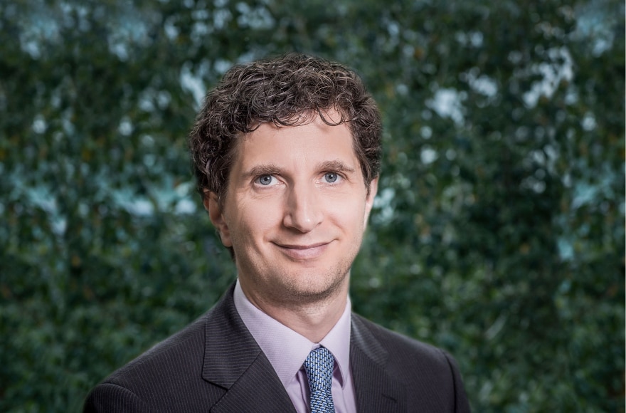 The portrait of Jeff Moss