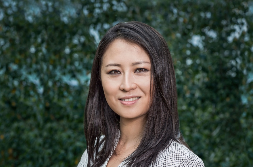 The portrait of Keyu Jin