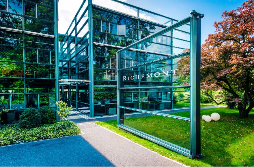 A view on the Richemont's headquarter in Bellevue, Geneva, Switzerland