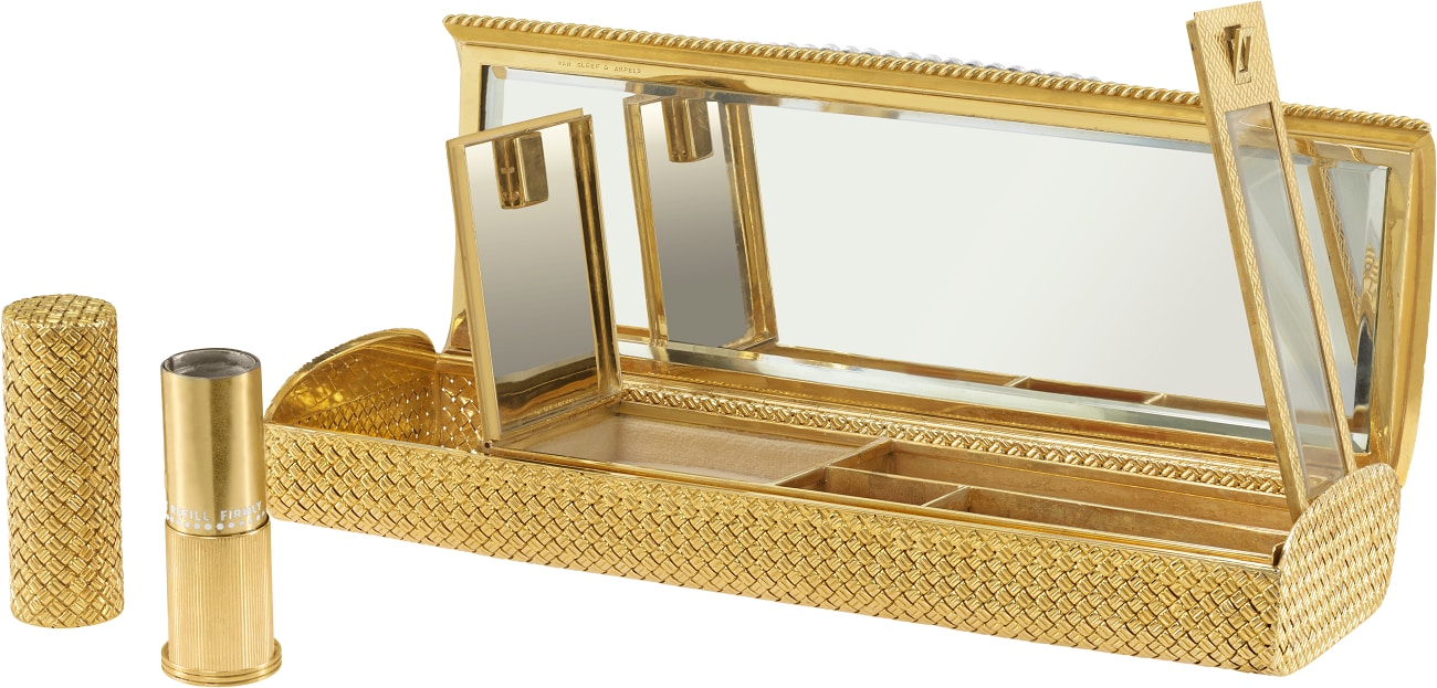Golden minaudière