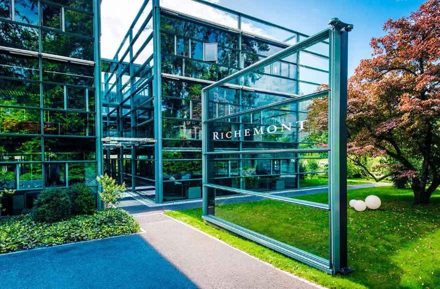 View of Richemont Headquarters building in Geneva